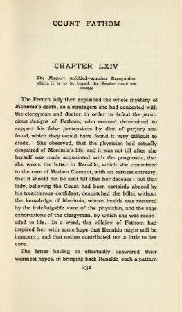Chapter LXIV. The mystery unfolded - ...
