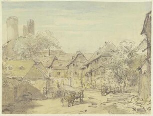 Oberreifenberg mit Burg Reifenberg