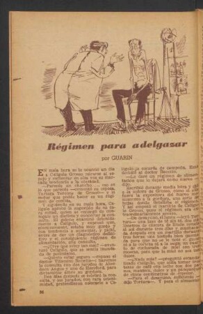 Régimen para adelgazar