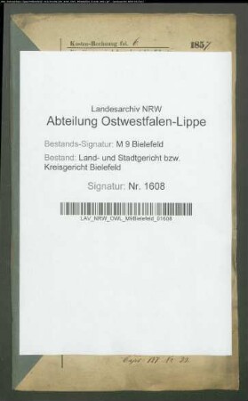 Sonstige: Isringhausen, Heinrich Christoph; Sonstige: Isringhausen, Anna Marie Ilsabein, geb. Goeke: