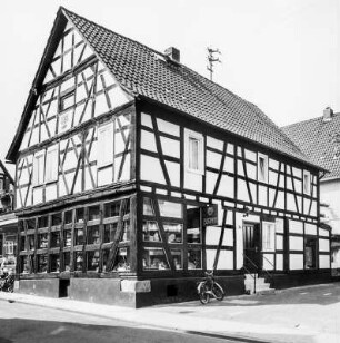 Fachwerkwohnhaus; Dreieich, Fahrgasse 36