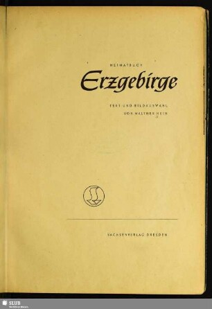 Heimatbuch Erzgebirge