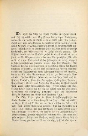 Dresden im Kriegsjahre 1809