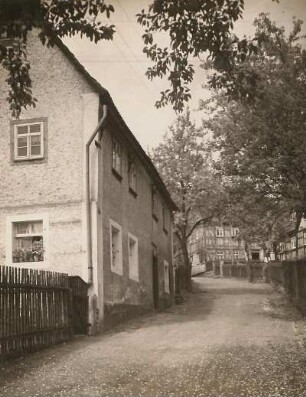 Freital-Niederpesterwitz, alte Bergarbeiterhäuser