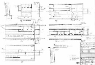 Stuttgart Schwabstraße: S-Bahngeschoß Block L / B, C1, C2, C3, D - Be- und Entwässerung S-Bahntunnel
