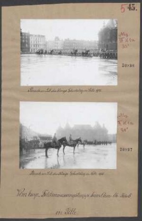 Parade an S.M. des Königs Geburtstag in Lille 1915