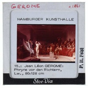 Gérôme, Phryné devant l'Aréopage