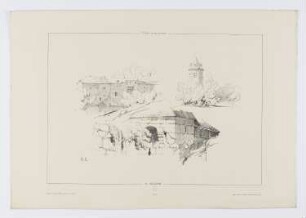 Architekturelemente, Blatt 4 der Folge "Landschaftsstudien"