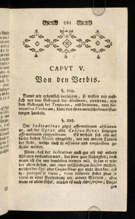 261-277, Caput V.