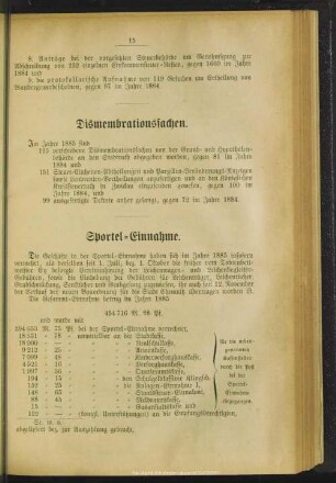 Dismembrationssachen