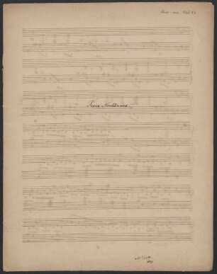 Nocturnes, pf - BSB Mus.ms. 16516 : Trois Nocturnes Ludwig Thuille. 1877.