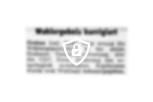Wahlergebnis korrigiert