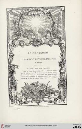 8: Le concours pour le Monument de Victor-Emmanuel à Rome