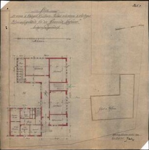 Schulhausneubau Hofweier; Grundriss Erdgeschoss