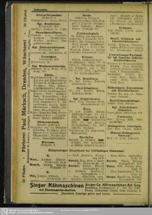 Einwohnerverzeichnis : Alphabetisches Verzeichnis der selbständigen Einwohner