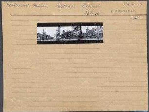 Rathaus Pankow. Berlin, Pankow, Breite Straße 24A-26