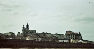 Lublin. Burgberg über die Weichsel