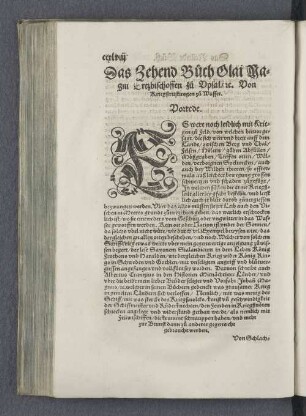 Das Zehend Buch Olai Magni Ertzbischoffen zu Vpsal rc. Von Kriegßrüstungen zu Wasser.