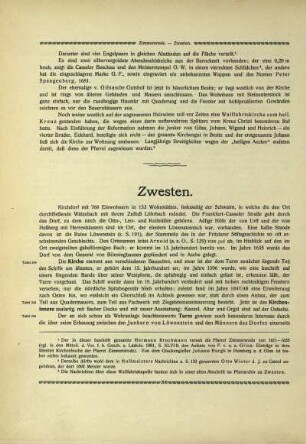 Zwesten