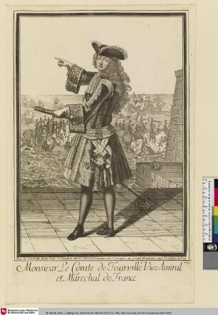 Monsieur Le Comte de Tourville Vice-Amiral et Marechal de France