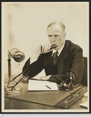 Porträtaufnahme Sinclair Lewis