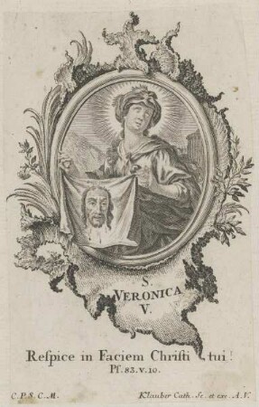 Bildnis der heiligen Veronika