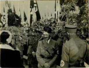 Adolf Hitler auf dem Erntedankfest 1934