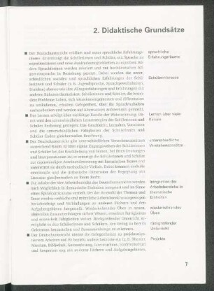 2. Didaktische Grundsätze