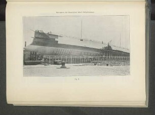 Hellingkran der Kaiserlichen Werft Wilhelmshaven.