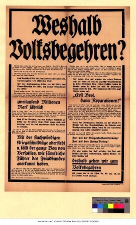 Originaltitel: Weshalb Volksbegehren?