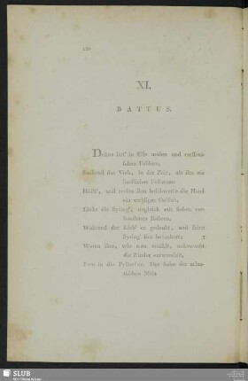 XI. Battus