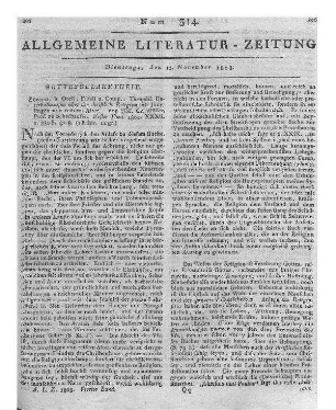 Müller, J. G.: Theophil. T. 1. Unterhaltungen über die christliche Religion mit Jünglingen von reiferm Alter. Zürich: Orell & Füßli 1801