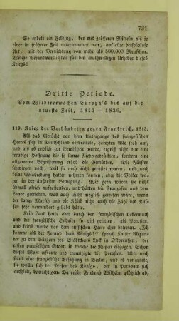 119. Krieg der Verbündeten gegen Frankreich, 1813