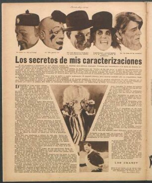Los secretos de mis caracterizaciones