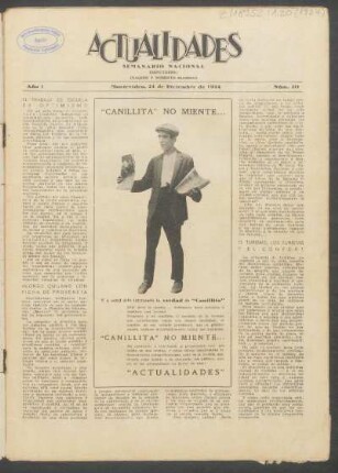 1924,1,20: año 1, núm. 20 (24 de diciembre de 1924)
