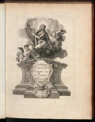 Sentimens D'une Ame Pénitente Sur le Pseaume Miserere