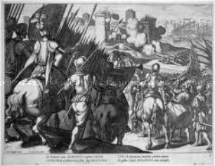 Szenen aus dem Leben Karls V. (4): Eroberung von Tunis 1535