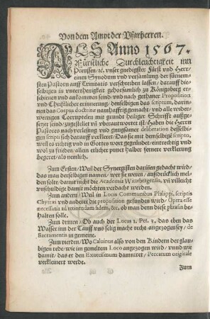 Als Anno 1567 ...