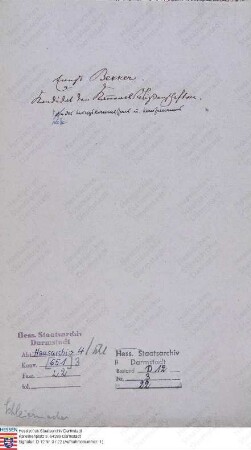 Bekker, Ernst, Kandidat der Kameralwissenschaften, Zoologe