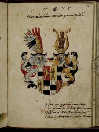 Ferdinand Vöhlin à Frickenhausen, Padua 1575