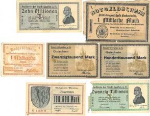 Notgeldscheine aus dem Landkreis Heilbronn