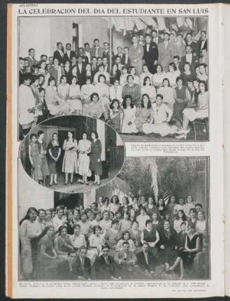 La celebración del día del estudiante en San Luis