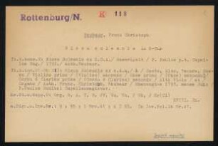 Missa solemnis ex E.D.A.