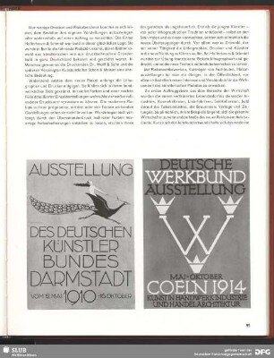 Ausstellung des deutschen Künstlerbundes Darmstadt