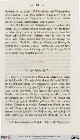 7. Goldschmiede