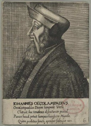 Bildnis des Iohannes Oecolampadivs