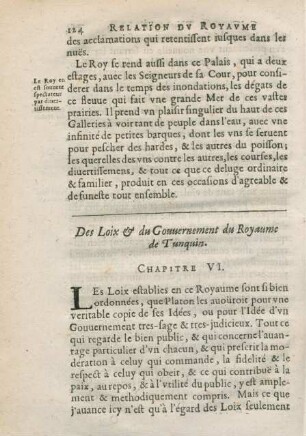 Chapitre VI. Des Loix & du Gouvernement du Royaume de Tunquin