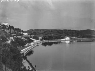 Die Bucht von Maó : Blick in die Bucht Maó auf Menorca