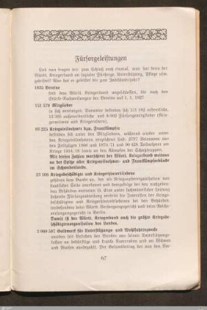 Fürsorgeleistungen