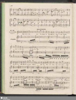 No. 73 Recitativ: Und siehe da